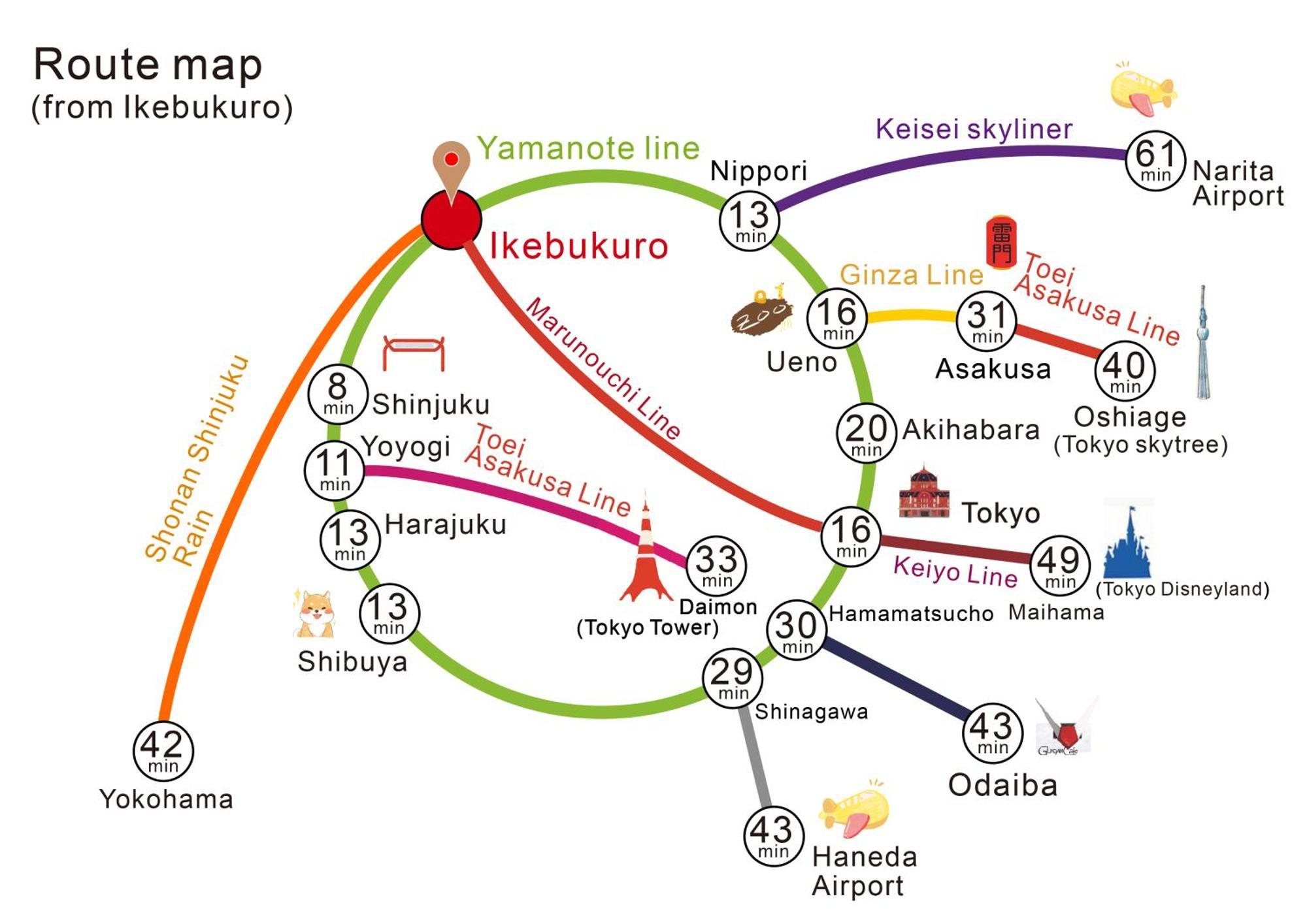 Nestay Ikebukuro * Tokyo