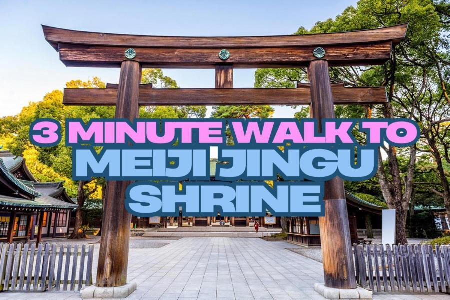 Walking Distance To Harajuku Meiji Jingu Yoyogi Park Apartment