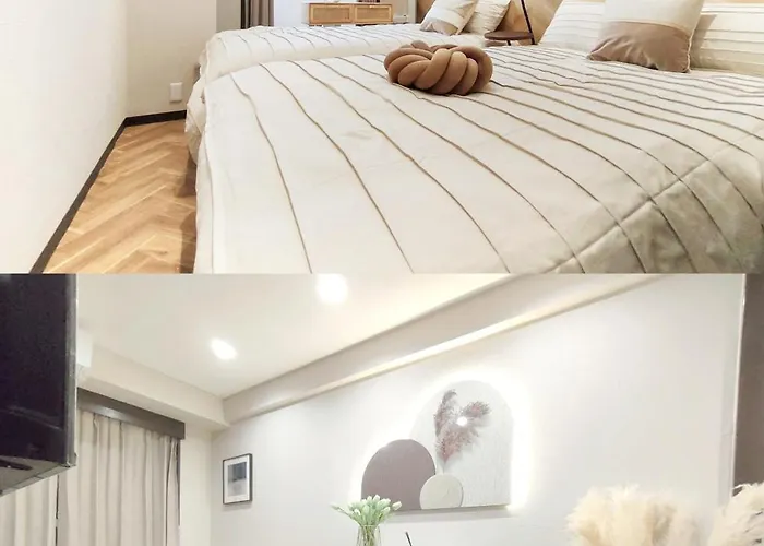 G81新宿最中心 两室一厅 新宿三丁目车站4分 2 Rooms Shinjuku Center 4 Mins To St Max 6P 直达新宿 涉谷 表参道 池袋 上野 代代木 银座 原宿