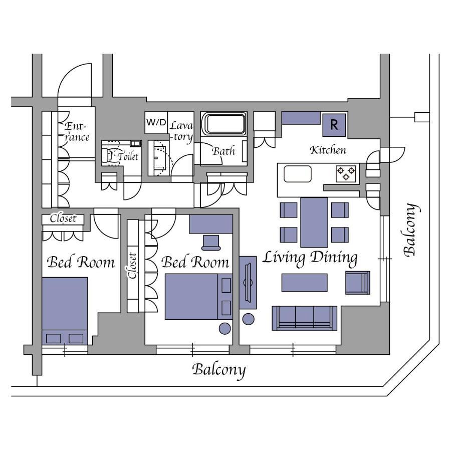 Apartment Port City Takeshiba Serviced K *