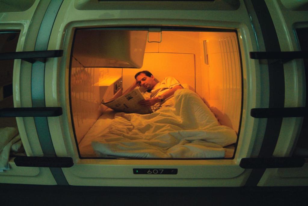 Capsule hotel Capsule & Sauna Cosmo Plaza Akabane