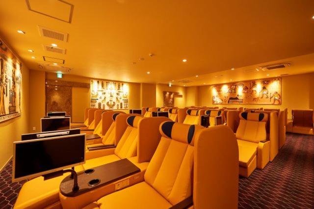 Capsule hotel Sauna & Cabin Thermaa Yu Nishiazabu *