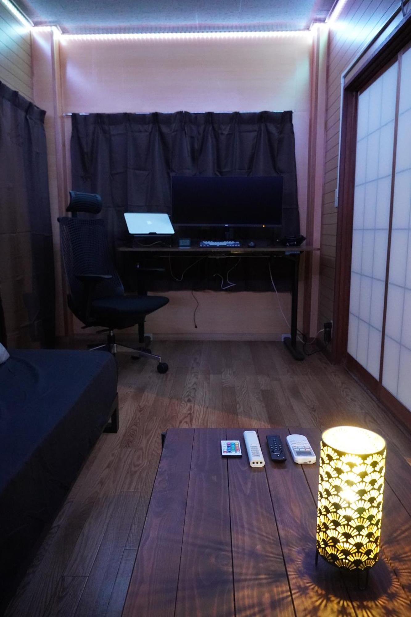 Apartment 駅から徒歩4分/ビル3階全体/広い部屋/広い屋上/和室/レインボーブリッジ/お台場