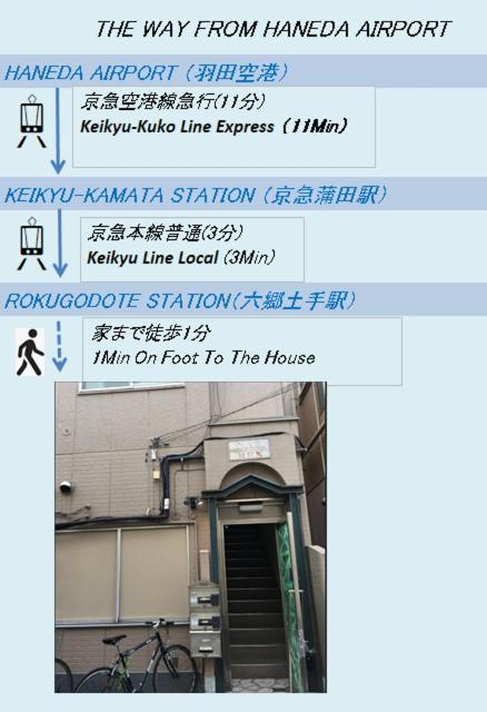 M-haneda Lex 137sqm 3bdr Max24 Ppl 1min From Sta Freeparking * Tokyo