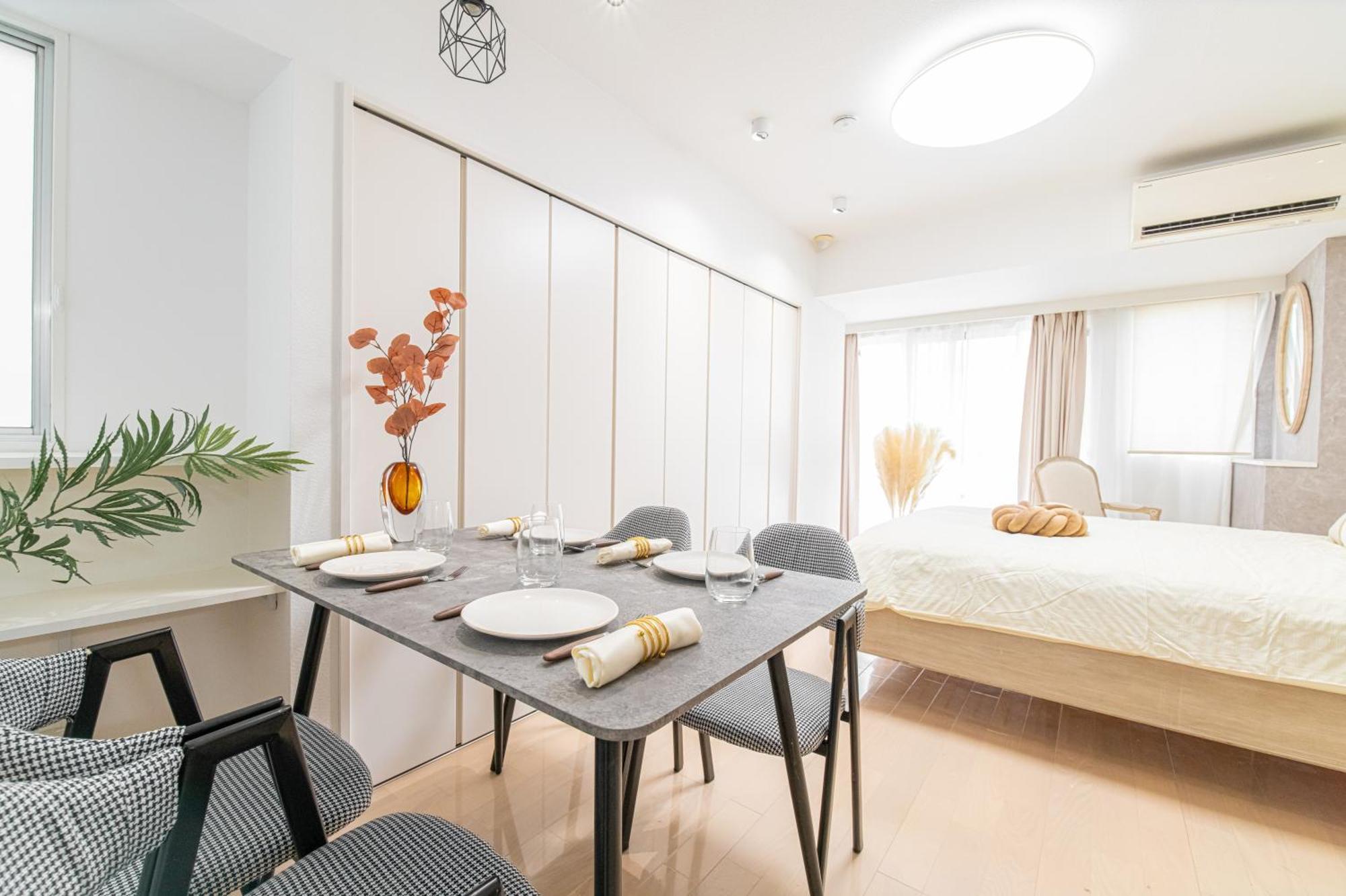 Apartment G新宿最中心 两室一厅 新宿三丁目车站4分 2 Shinjuku Center 4 Mins To St Max 7p 直达新宿 涉谷 表参道 池袋 上野 代代木 银座 原宿 品川 *