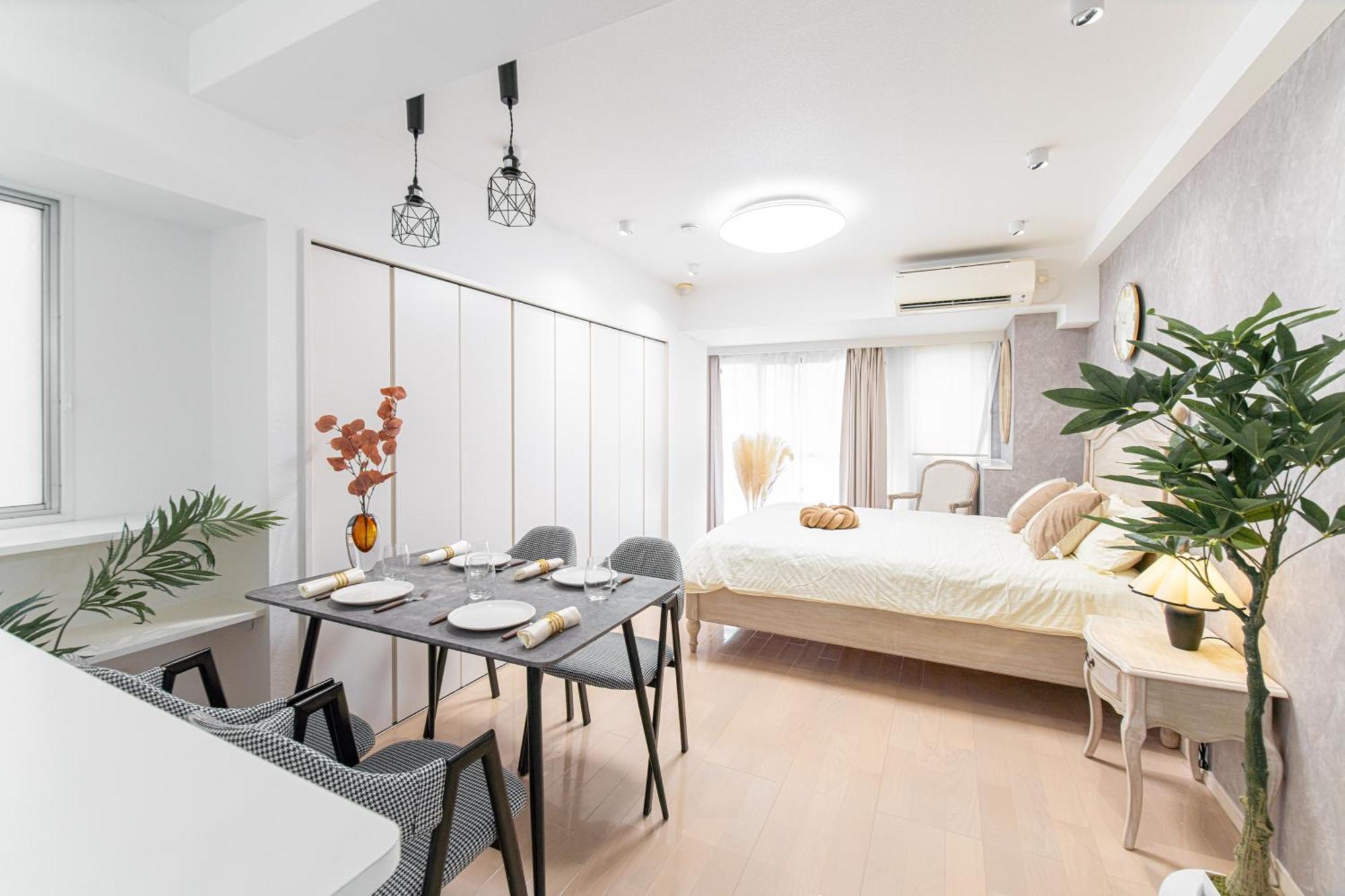 Apartment G新宿最中心 两室一厅 新宿三丁目车站4分 2 Shinjuku Center 4 Mins To St Max 7p 直达新宿 涉谷 表参道 池袋 上野 代代木 银座 原宿 品川 *