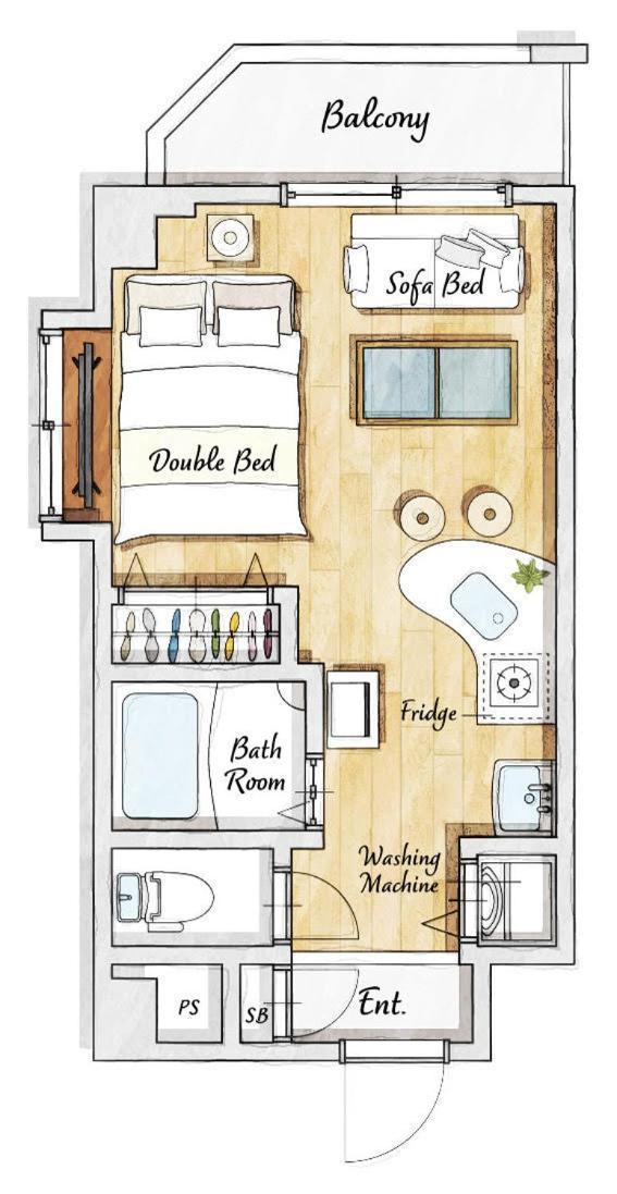 Gaia歌舞伎町201 Apartment *