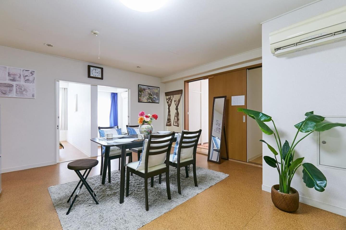 Apartment M-haneda Lex 137sqm 3bdr Max24 Ppl 1min From Sta Freeparking