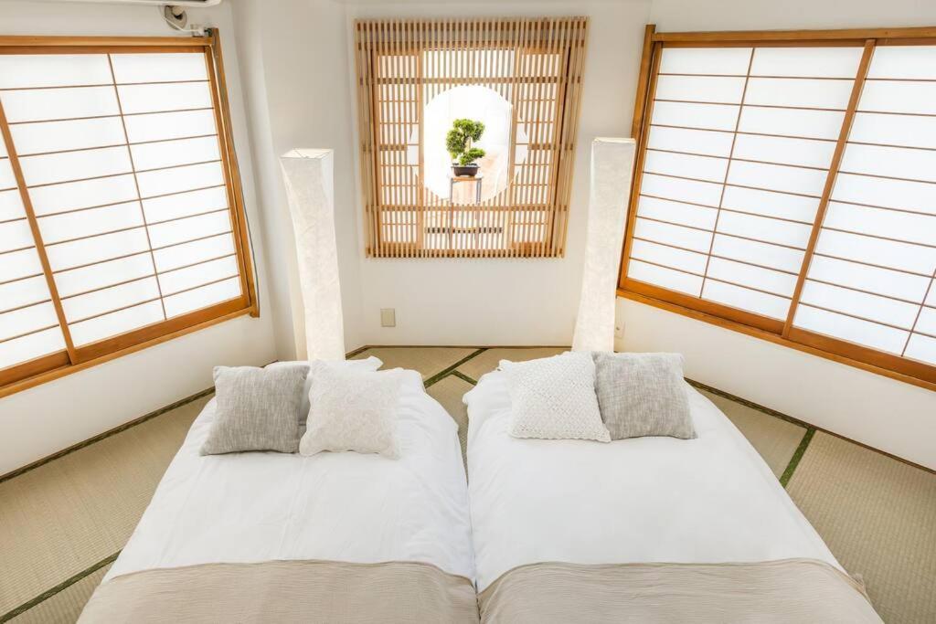 Apartment Newopen! 駅徒歩1分 池袋エリア 60平米最大8名宿泊可能 和風モダン