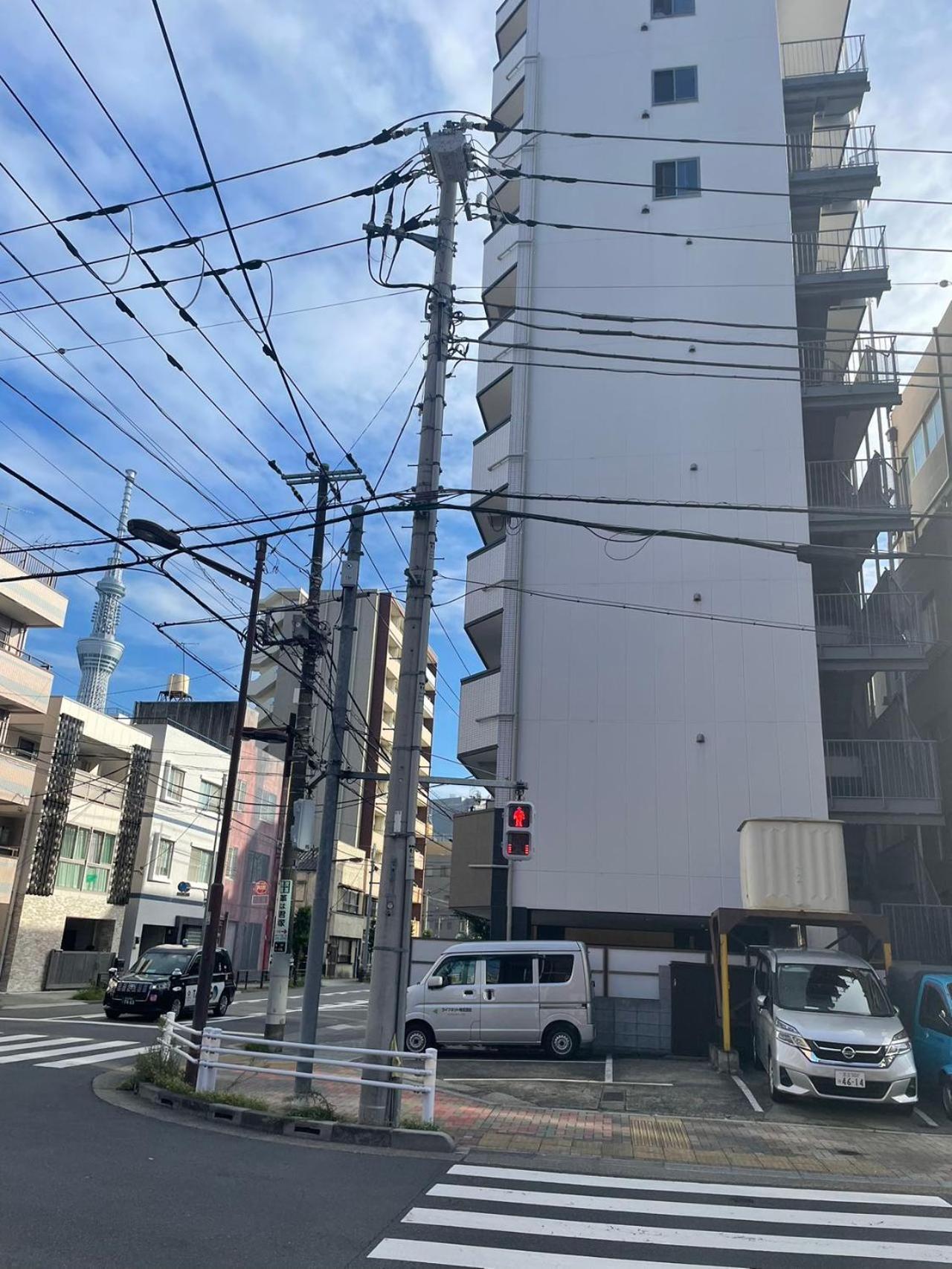 Apartment Calum Asakusa Imado Tokyo和室カルム浅草今戸新築民泊東京浅草隅田川今戸神社近くスカイツリー見えるコンビニコインランドリー近くある浅草駅まで徒歩圏内アクセス便利成田空港羽田空港銀座渋谷東京駅直通 Tokyo