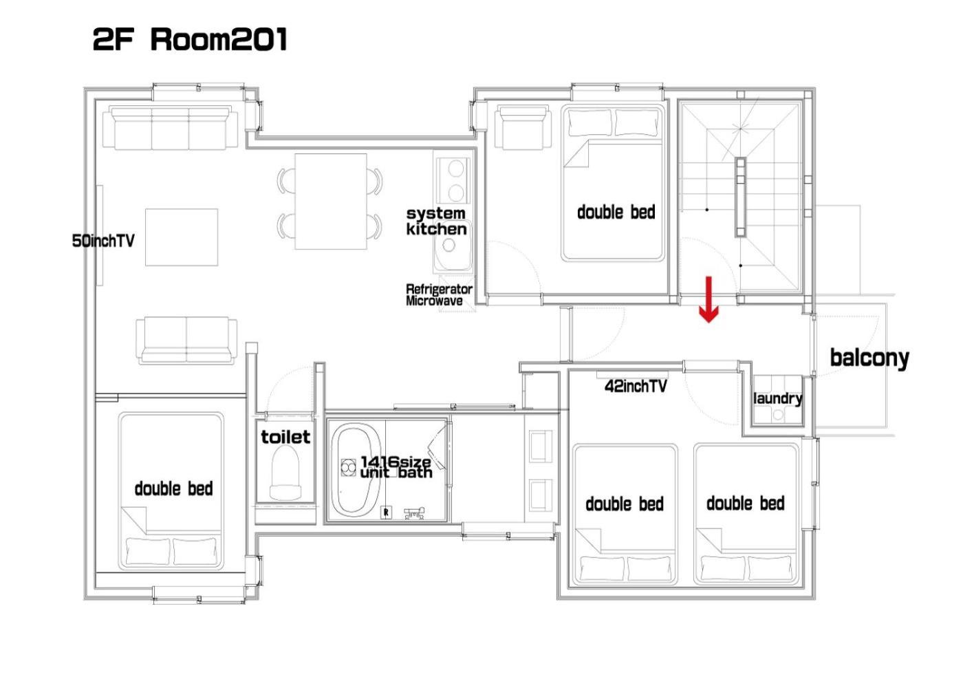 Apartment Oyado Nene, Heiwajima - Vacation 23441v *