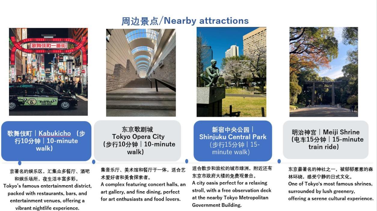 桜の川19 Kabukicho/three Minutes From Higashi-shinjuku Station,/rich In Food And Shopping Tokyo