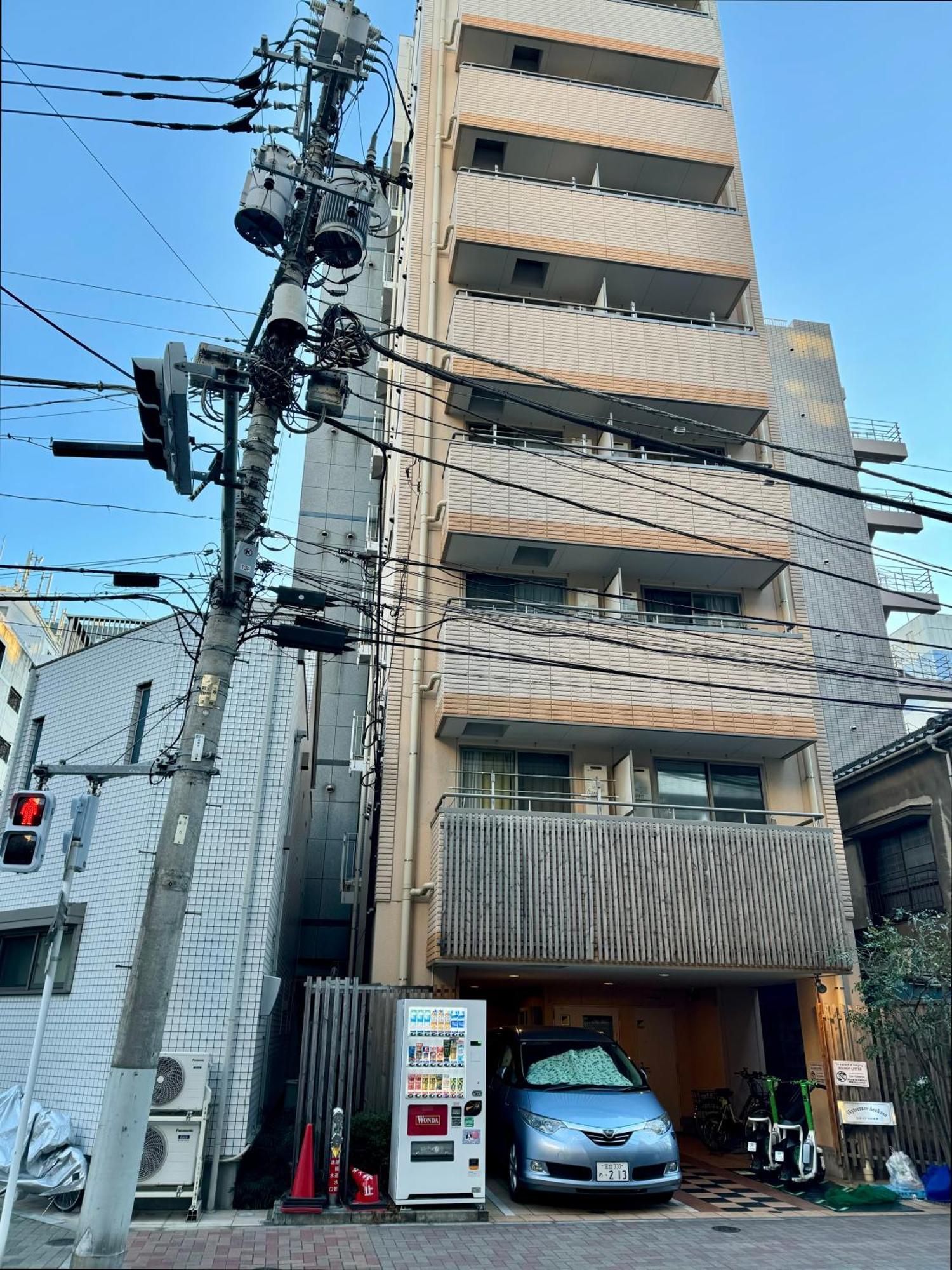 Apartment 桜の川7 Asakusa 901 Kuramae Train 3mins Free Wifi Eight People Quiet,cook,perfect Facilities Tokyo