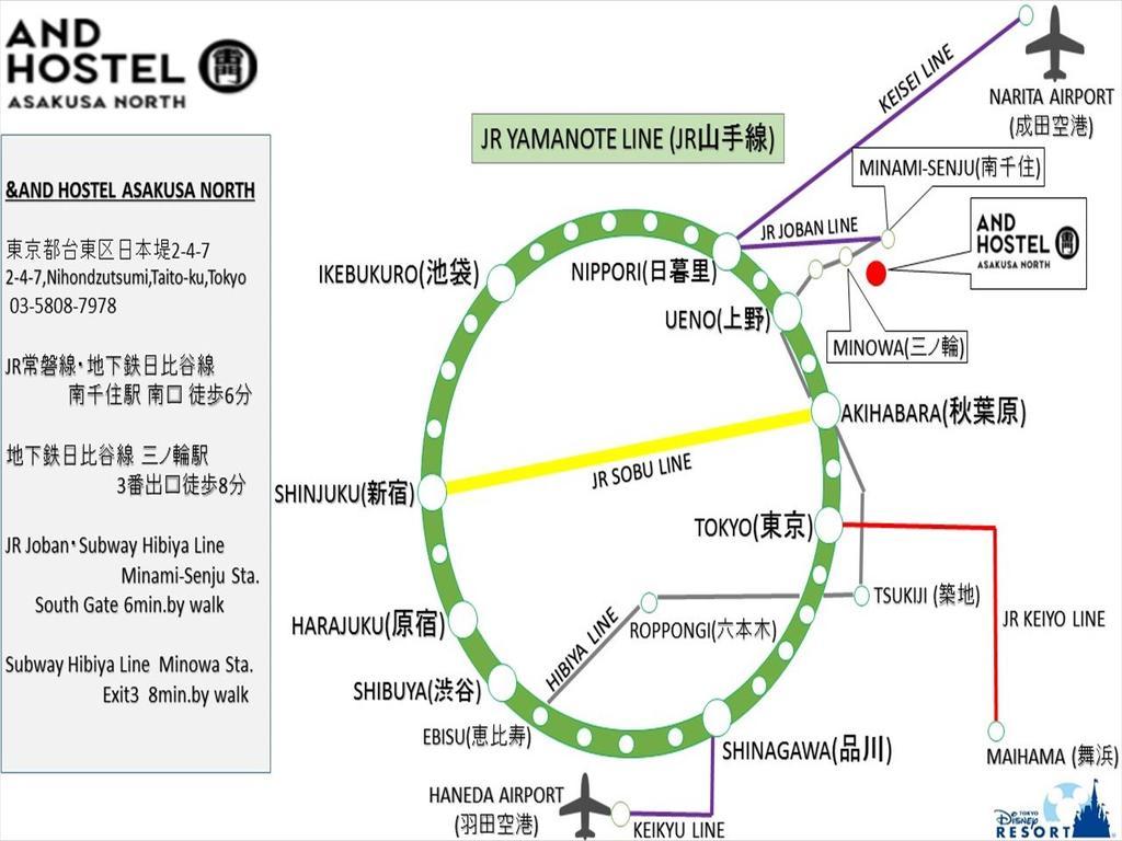 &and Asakusa North Hostel *