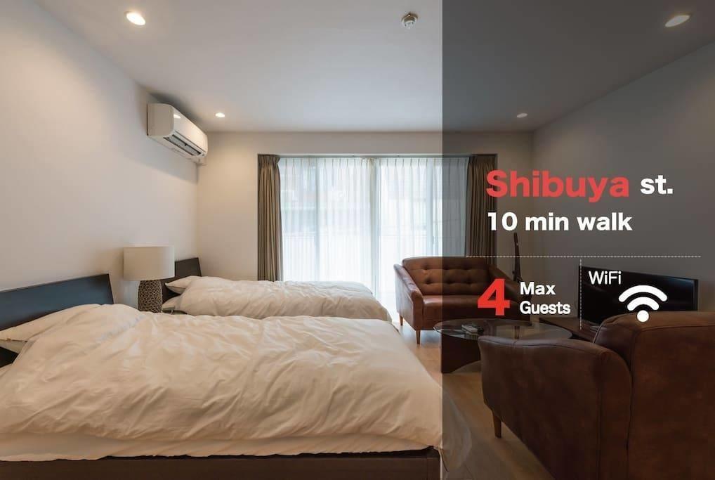 Apartment Shibuya Tw7 Tokyo