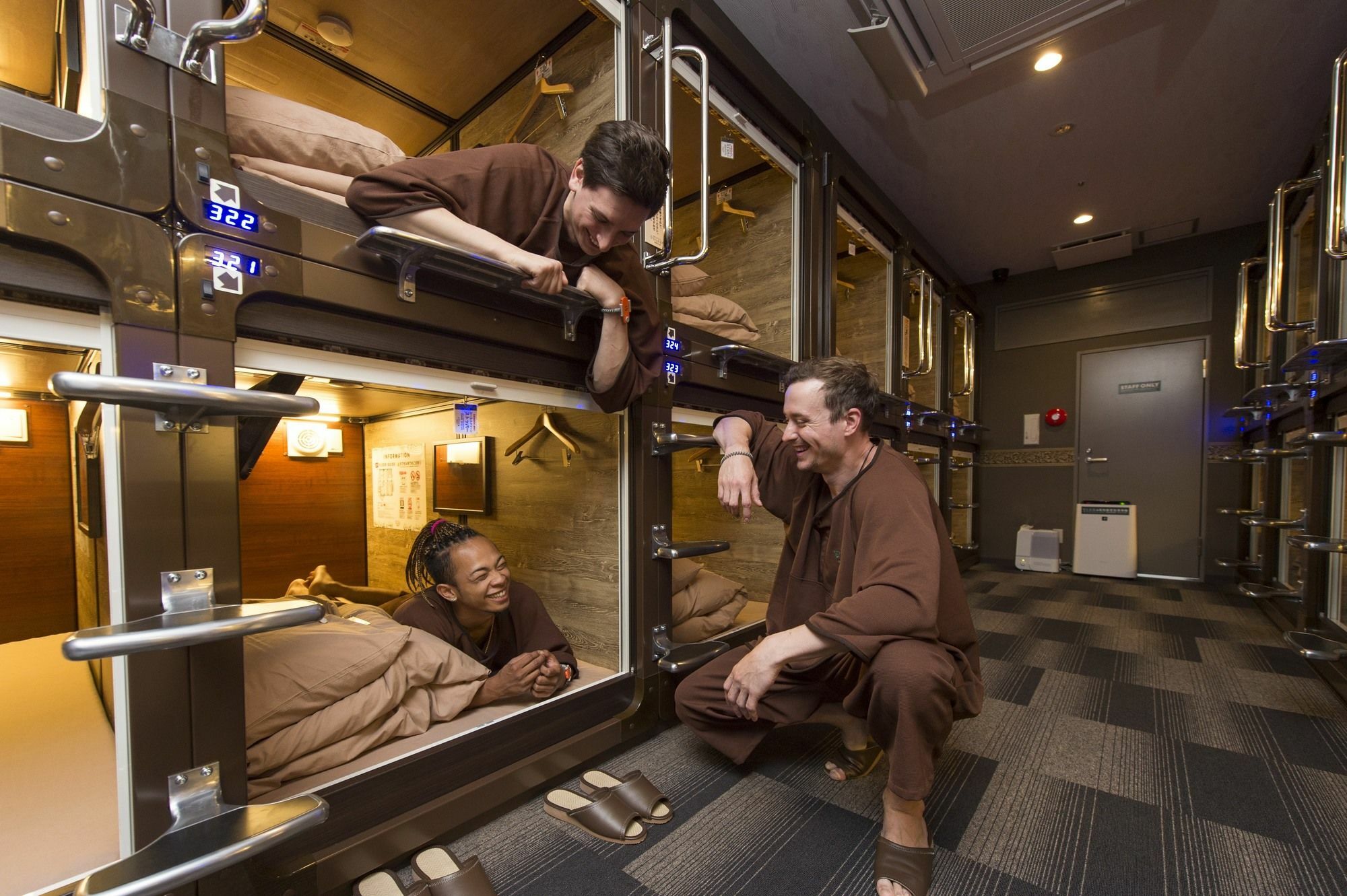 Anshin Oyado Ogikubo Capsule hotel Tokyo