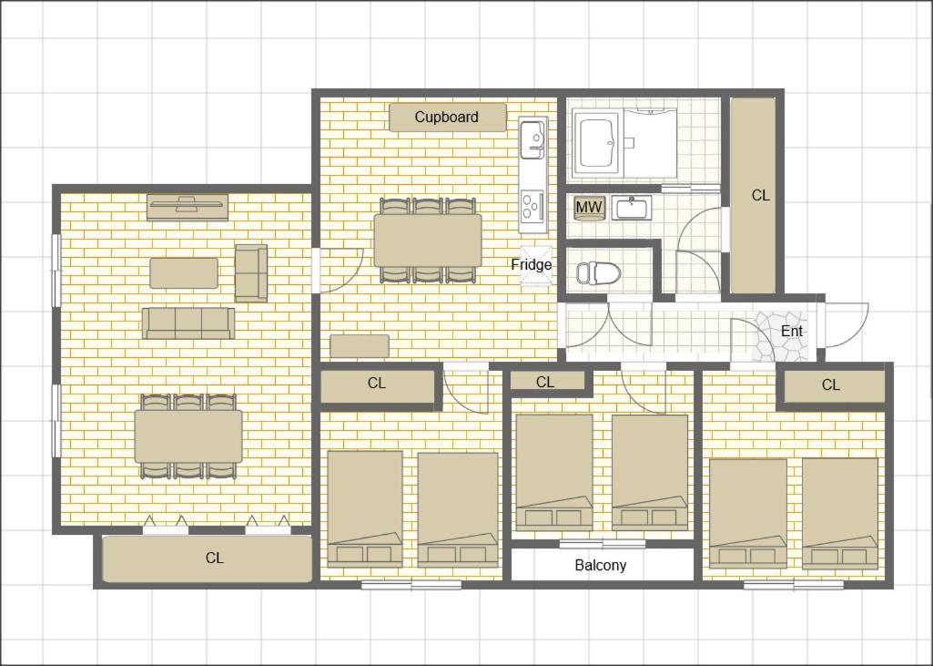 M-haneda Lex 137sqm 3bdr Max24 Ppl 1min From Sta Freeparking Tokyo