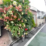 新宿庭院の屋-Shinjuku Garden Home -28 Square Meters King Size Bed Garden Room