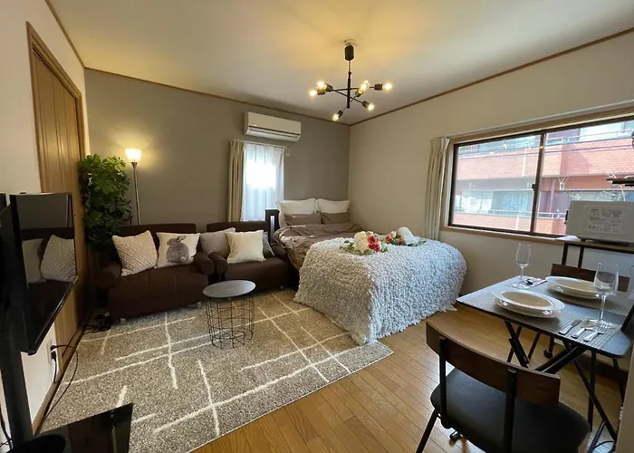Best Shinjuku Modern Full-Furnished Apartment1 Only 2Min To Shinjuku By Train