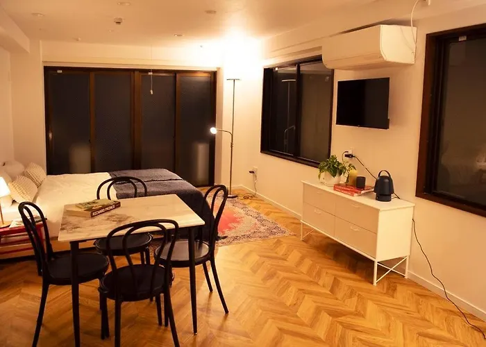 #5 3Stops To Shinjuku Station Stylish Spacious Studio Apartment