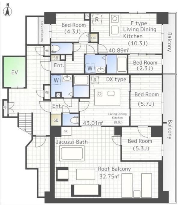 Apartment Hw.hills Morishita Tokyo