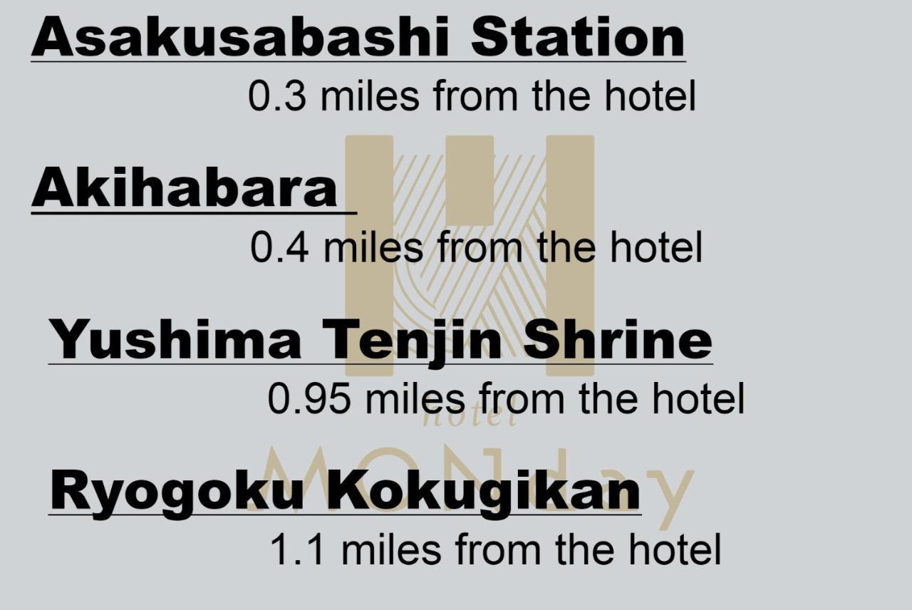 Aparthotel Monday Asakusabashi Akihabara Tokyo