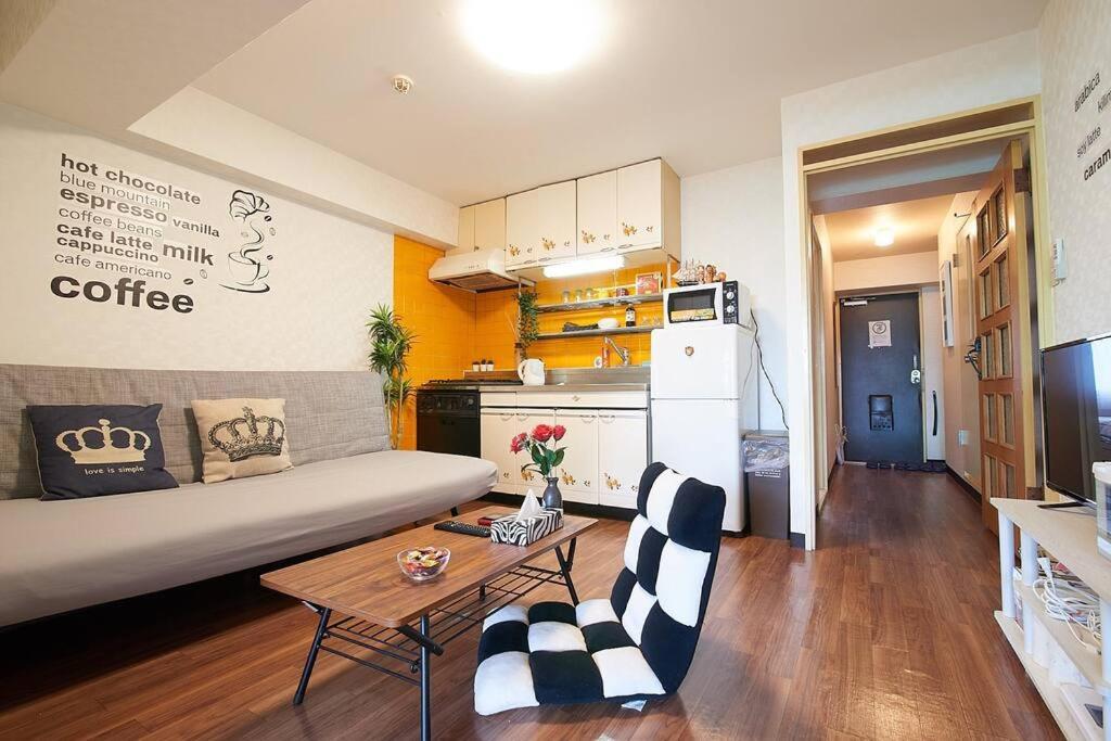 新宿市中心日式样式公寓，紧邻商业地域韩国街免费wi-fi Apartment
