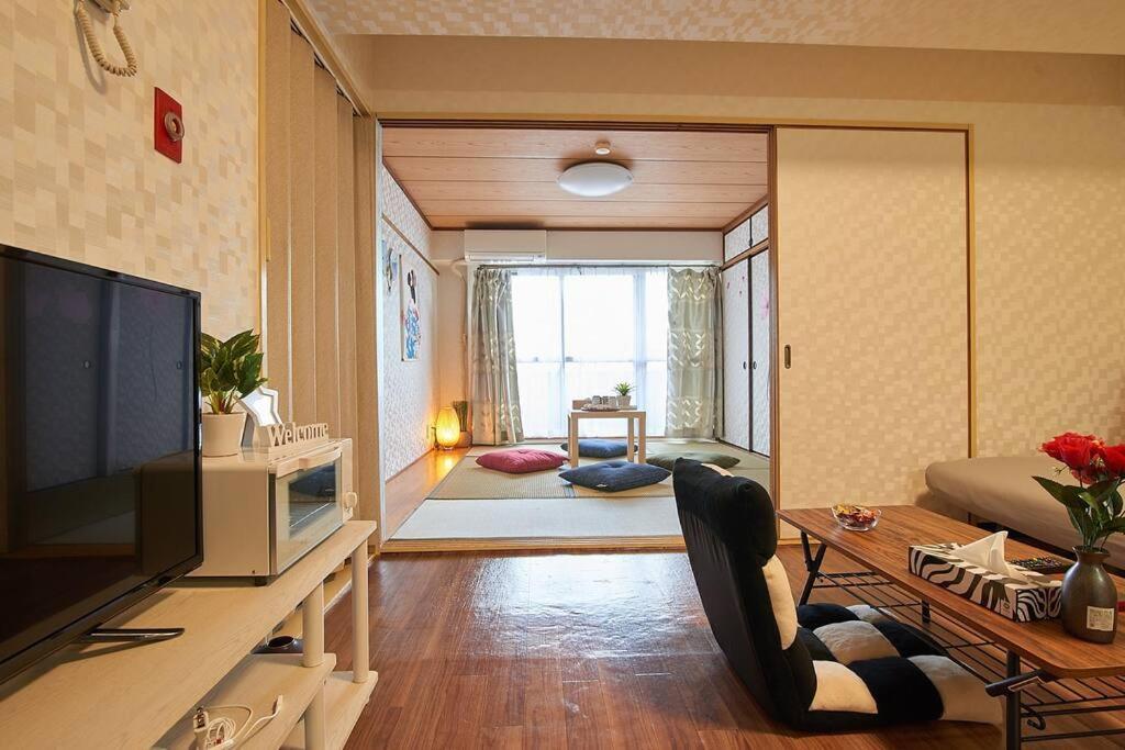 新宿市中心日式样式公寓，紧邻商业地域韩国街免费wi-fi