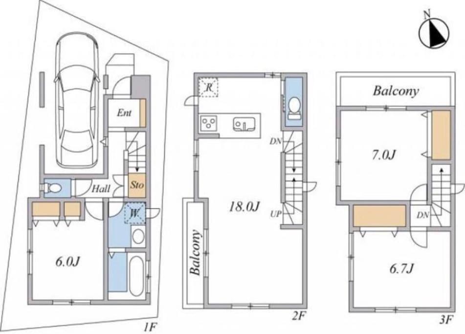 Villa Ikebukuro Sta.7 Min By Walk Free Parking 110㎡ *