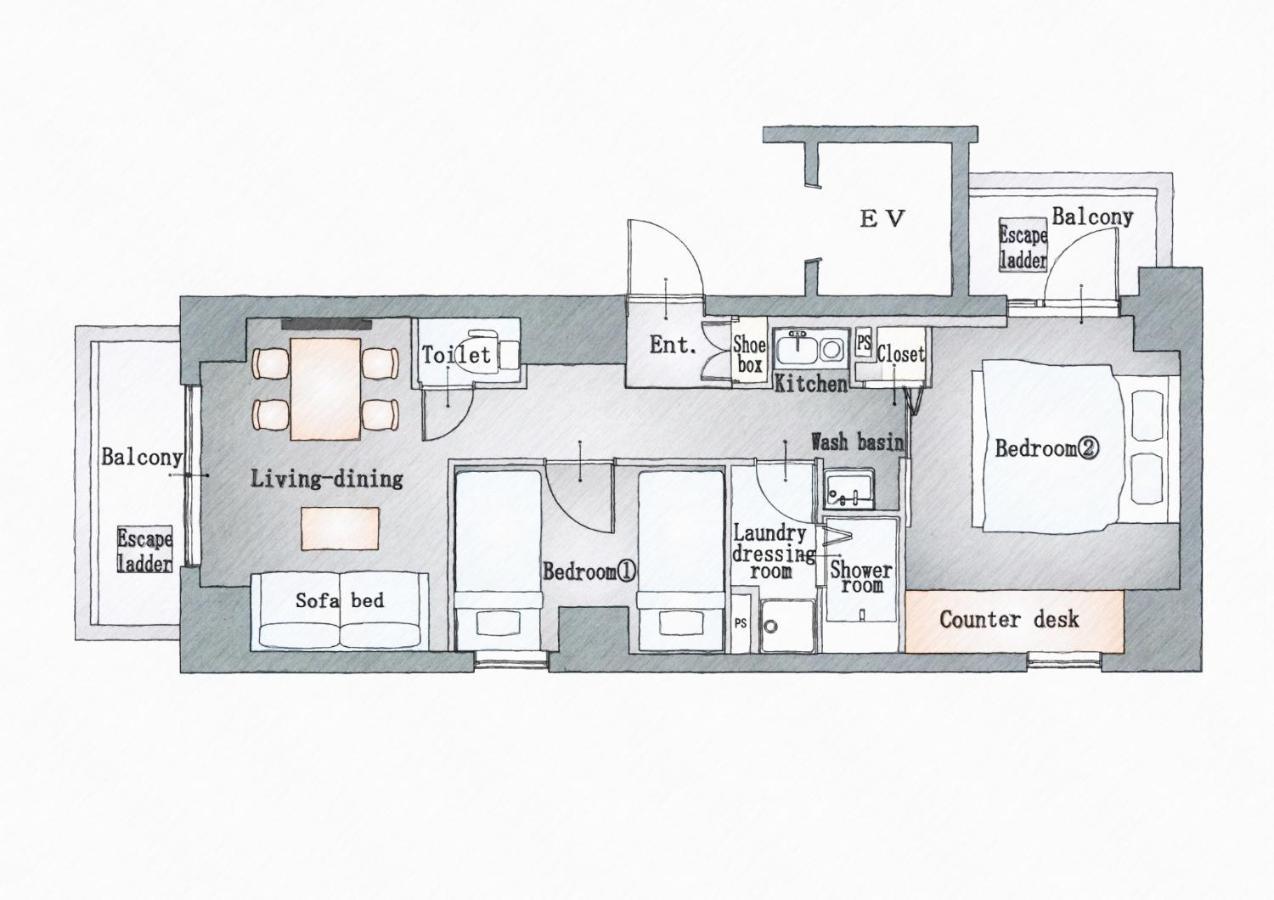 Raku Bay Front Apartment *