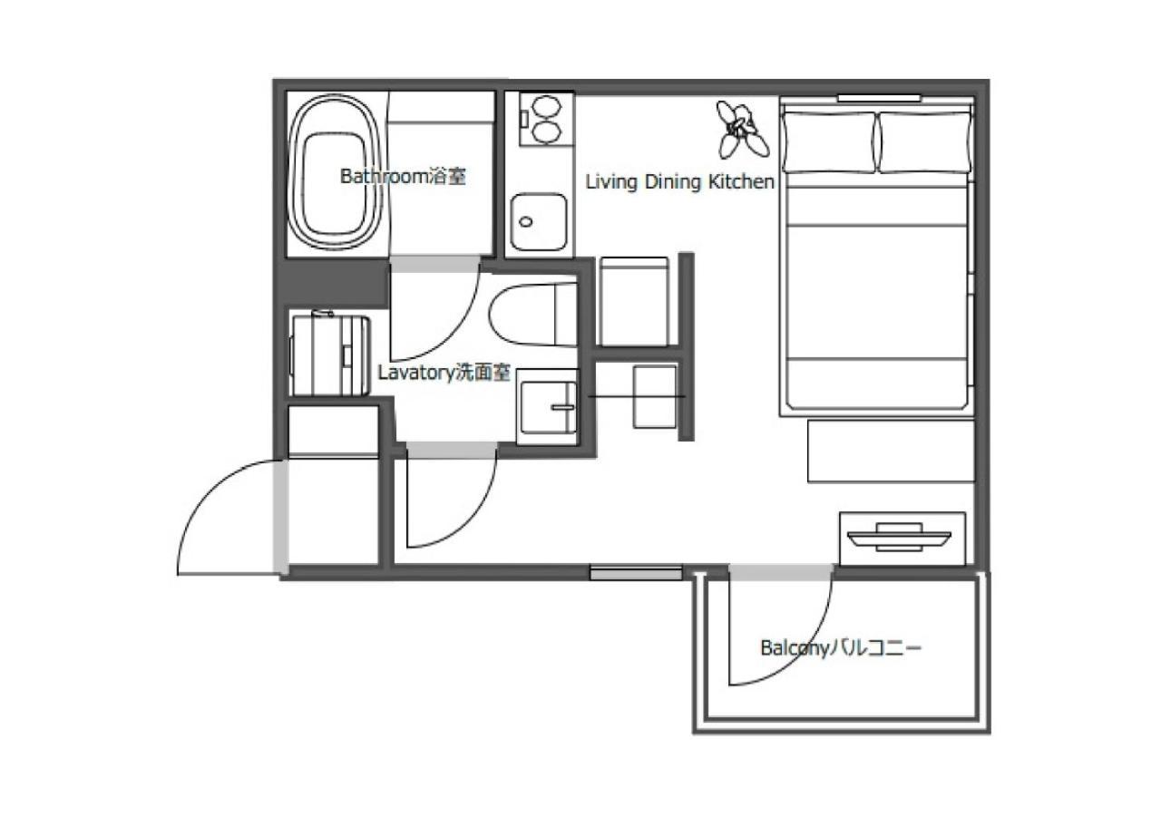 Groundeux Ohmorimachi Apartment *