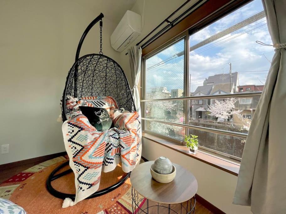 都内桜名所寝室から桜観賞リノベーリョン一軒家池袋エリア中板橋駅 Apartment