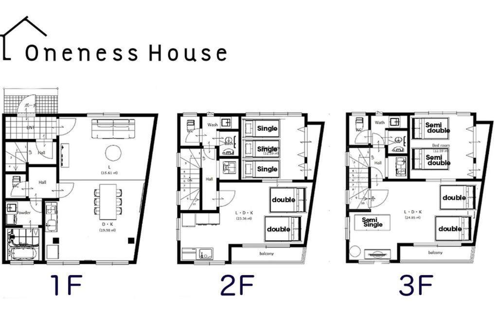 Oneness House Apartment *