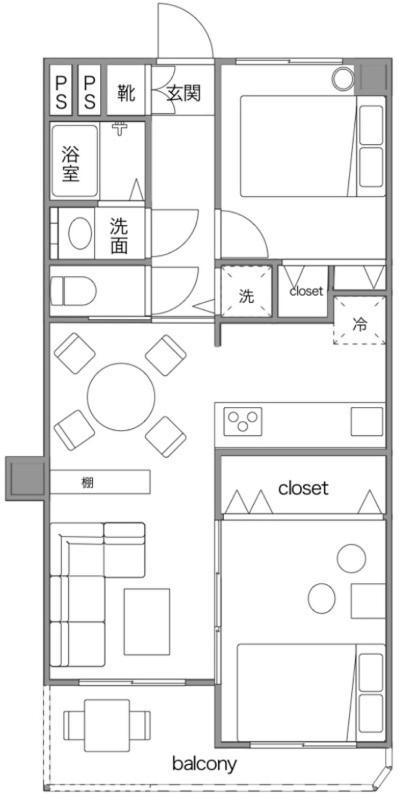 Apartment Takadanobaba Nini 2 1111
