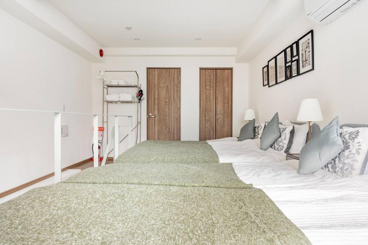上野駅徒歩５分シングルベッド４台+ソファベッド２台 1ldk Apartment *