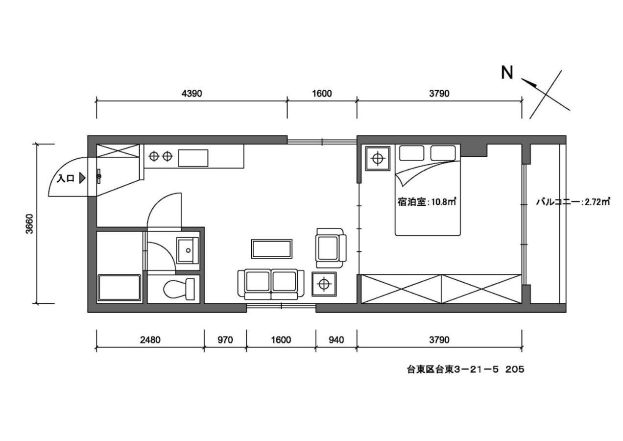 Venti御徒町205 Apartment *