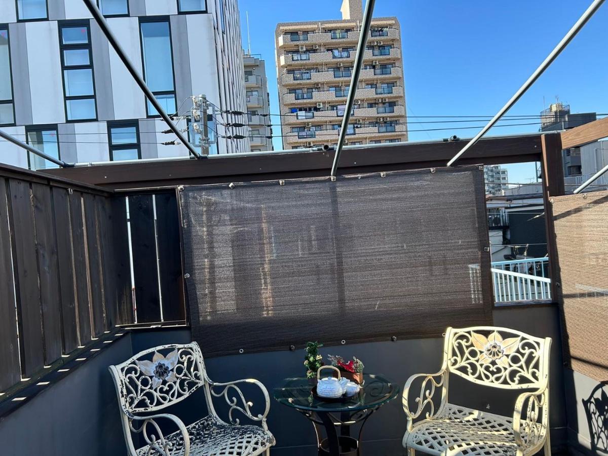 Villa Asakusa 屋上バルコニー付き100m2広々快適一棟ハウス Tokyo