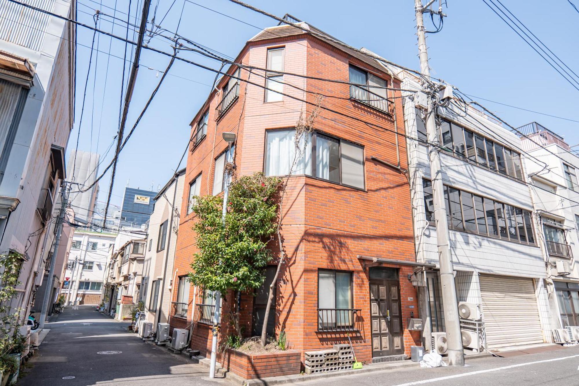 Villa 桜の川17 Ueno 5mins Ueno Zoo Three Storey Detached House Then 13 People