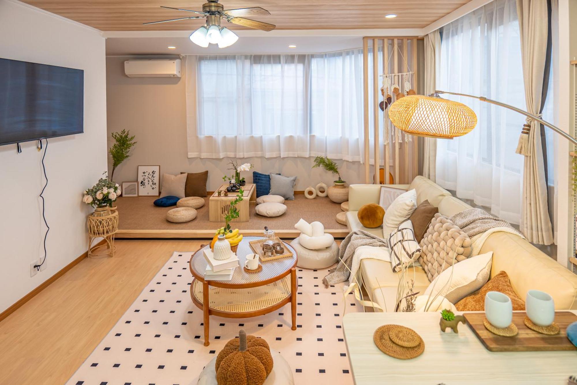 桜の川17 Ueno 5mins Ueno Zoo Three Storey Detached House Then 13 People Villa *