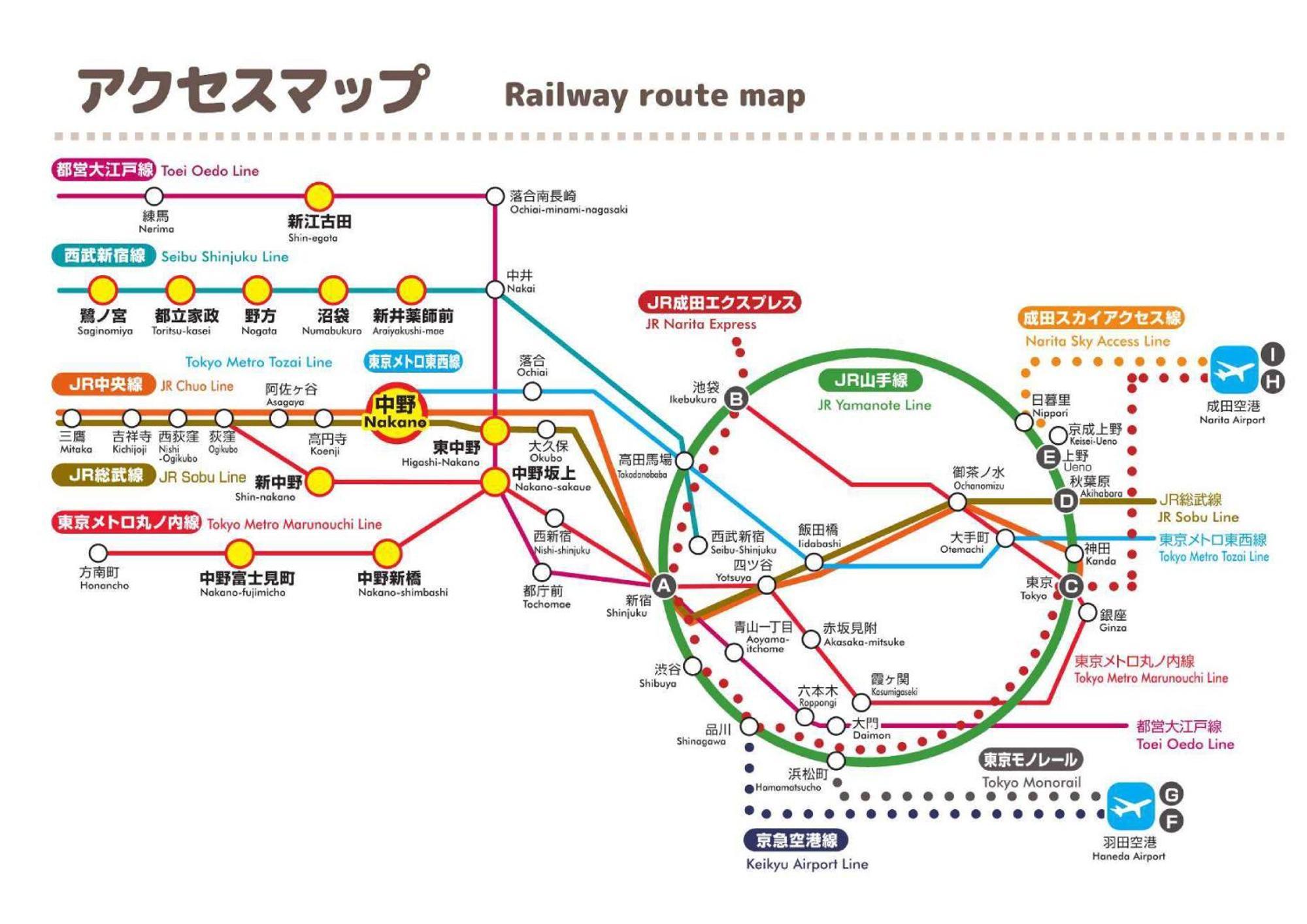 中野レモンハウス-vacation 1 Station From Shinjuku!-商店街沿いまるまる貸切アパート *
