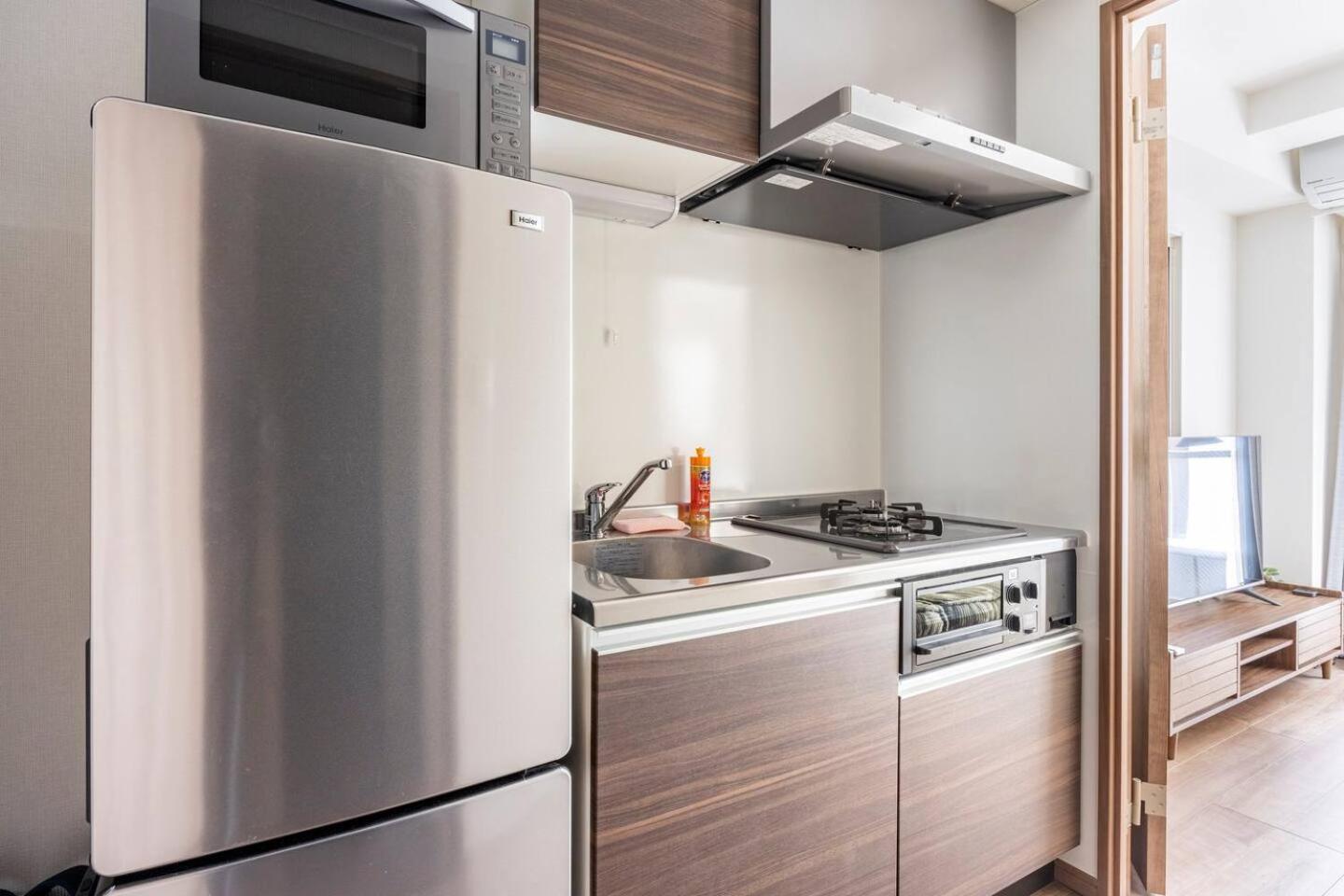 上野駅徒歩５分シングルベッド４台+ソファベッド２台 1ldk Apartment *