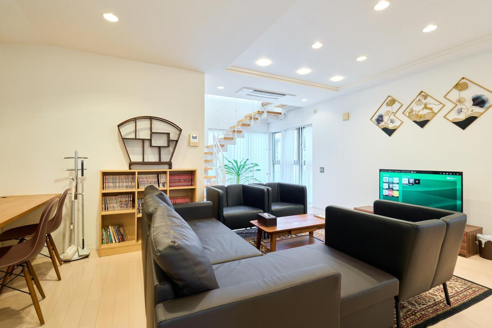Morden Stylish Villa/120㎡/max12p/free Wifi * Tokyo