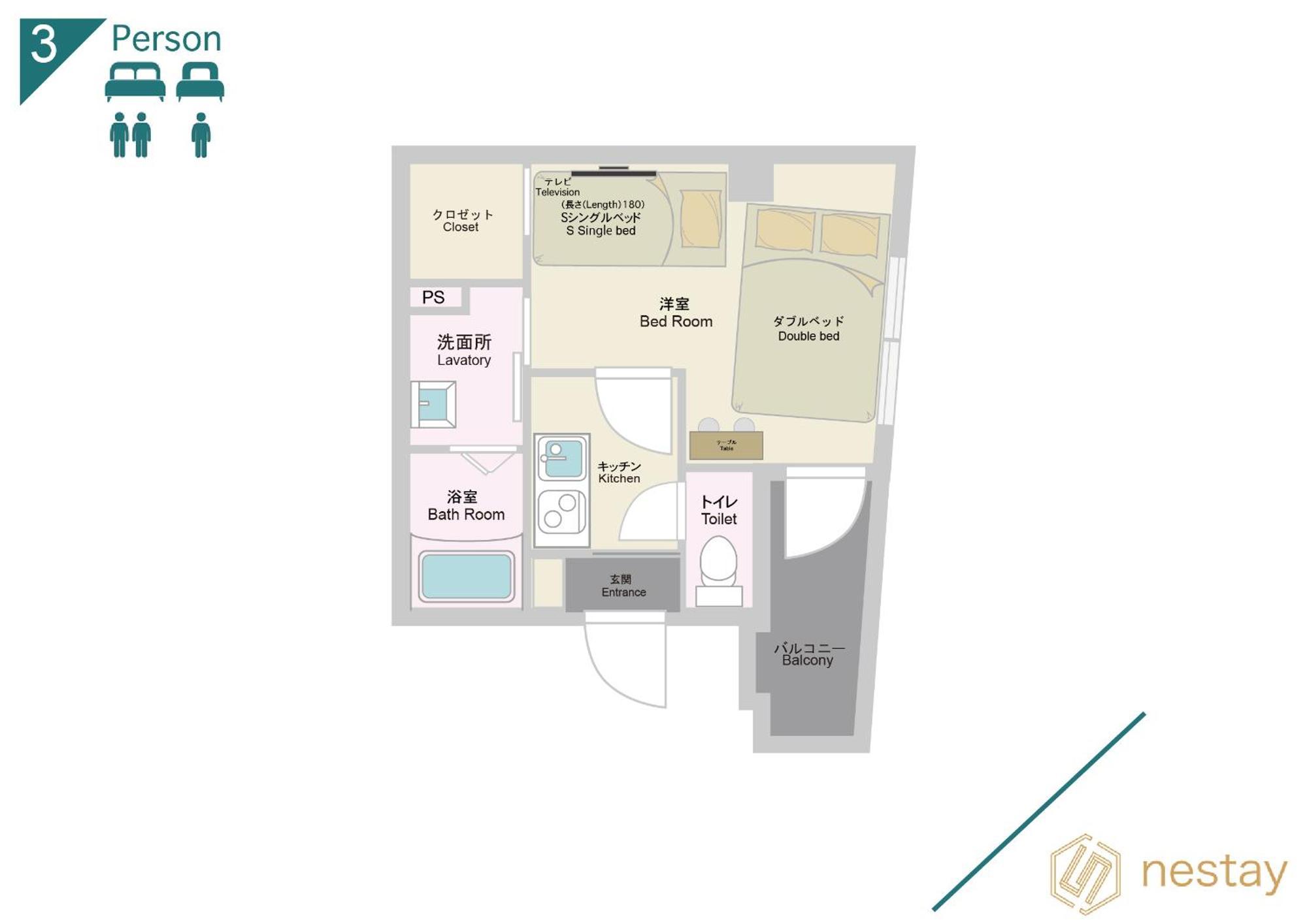 Apartment Nestay Miriz Ikebukuro *