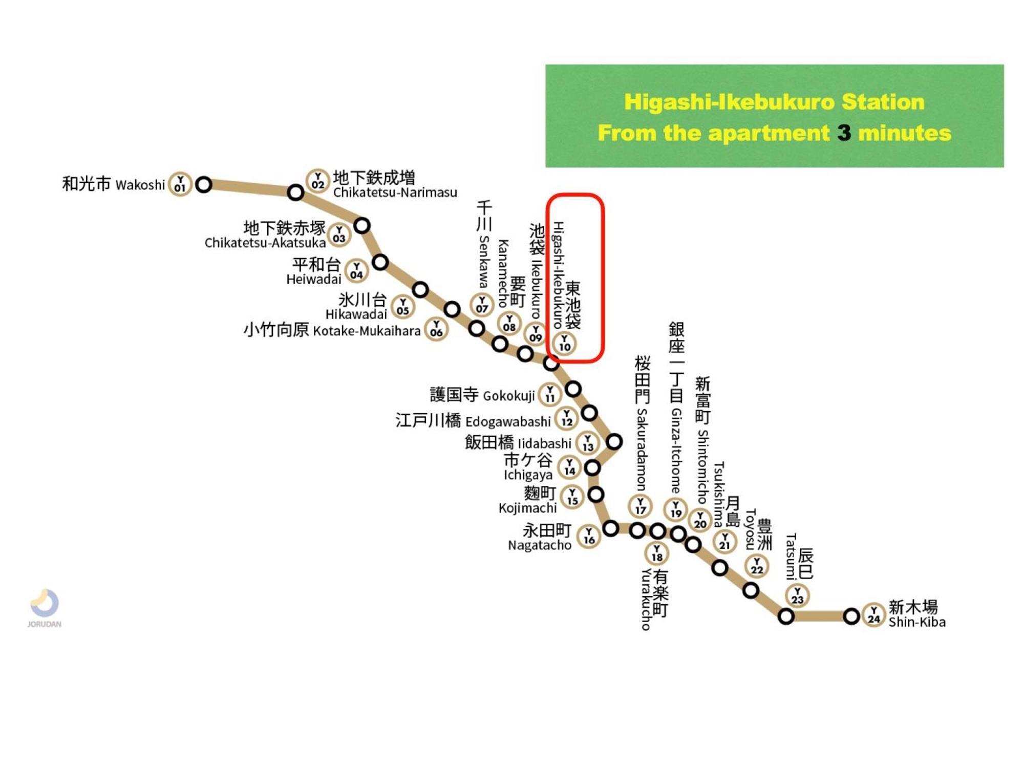 交通便利 山手線池袋駅 徒歩6分 東池袋駅徒歩3分 2~5人 エレベーター Wifi 新宿/渋谷/銀座/築地/浅草/原宿近い！ *