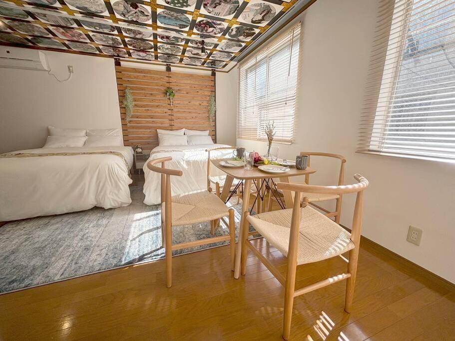 Apartment 渋谷5分のダブルベット2台の40平米東京大学徒歩5分のアパート *
