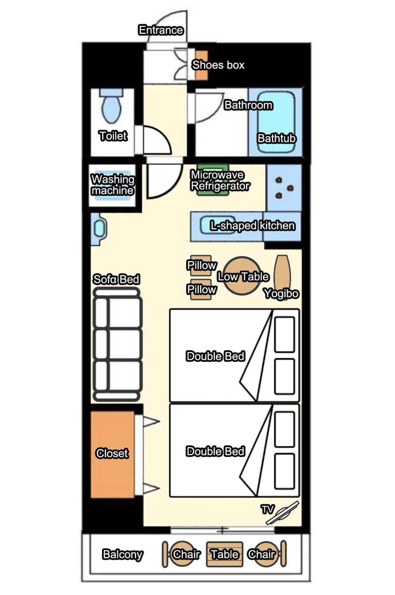 Sinjuku Sibuya 貸切アパート最大6人新宿近く Apartment Tokyo