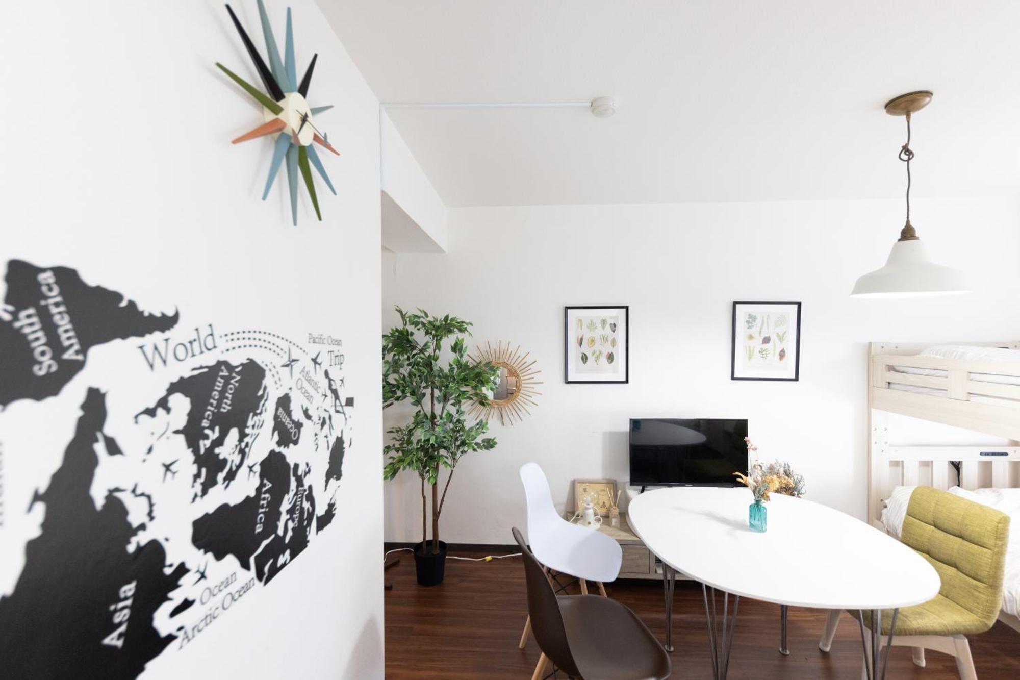 Apartment Trip Perch 30m2 最大5名 上北沢駅から徒歩6分 新宿から直通 デザイナー監修