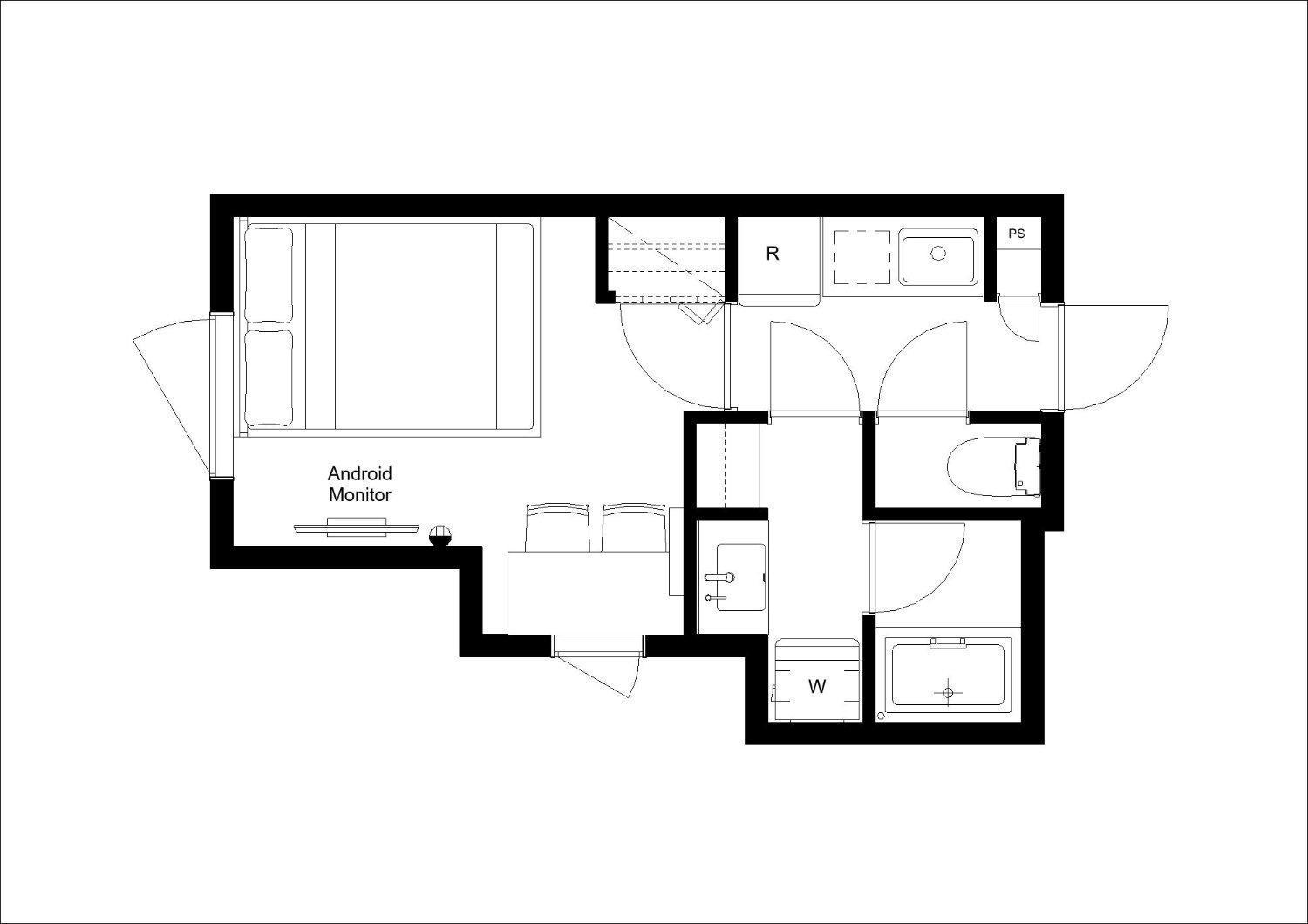 Apartment Wellsquareism Honancho