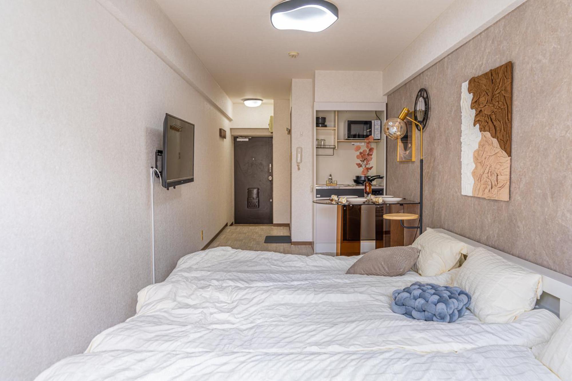 Aparthotel G57新宿最中心 東新宿站5分-shinjuku Center 5 Mins To Station, Max 4 直达新宿 涉谷 表参道 池袋 上野 代代木 银座 原宿