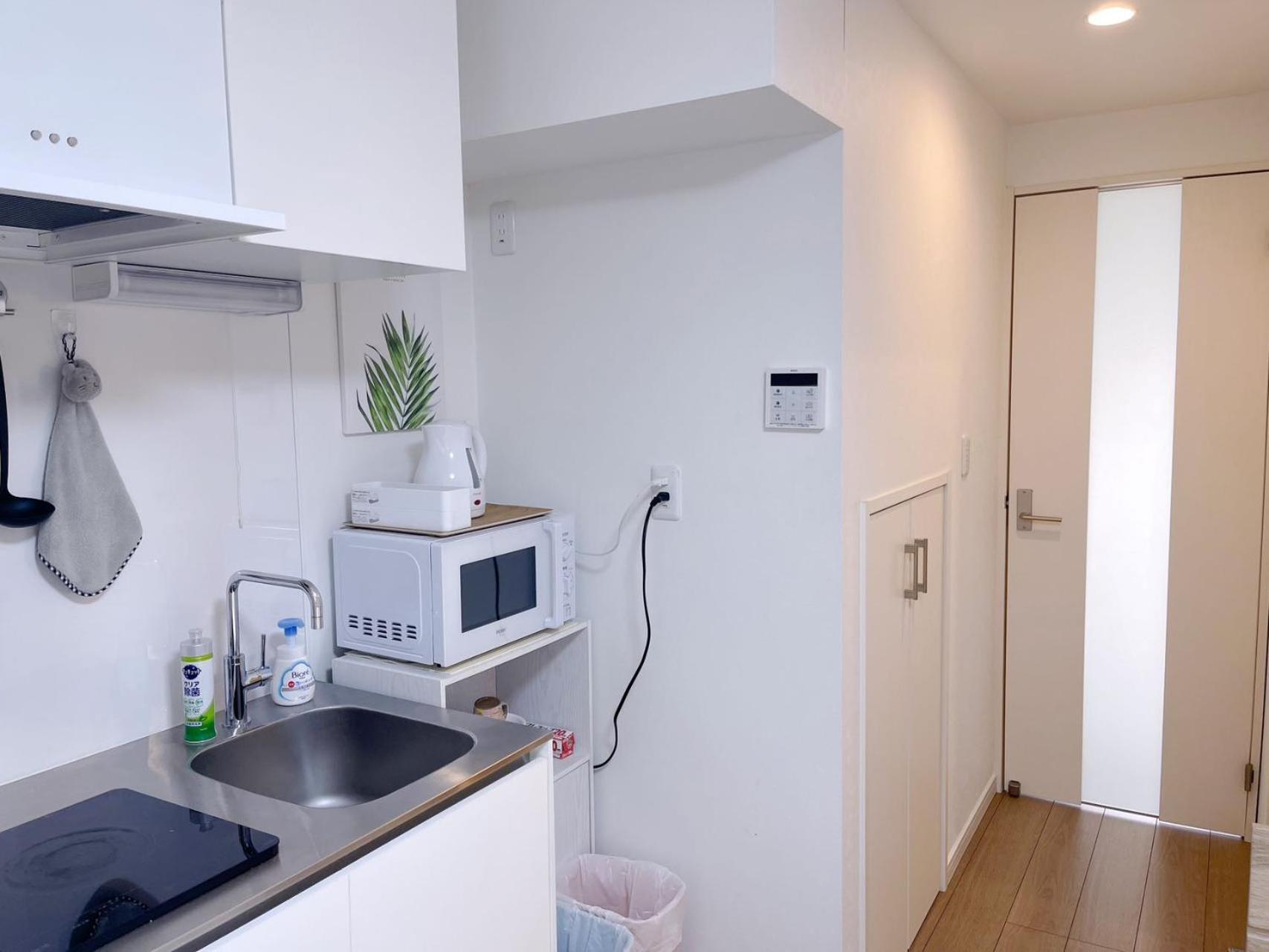 New Open 一个人旅行 西新宿站步行8分 新宿站徒步17分 Jr山手线新大久保站步行15分 免费wifi *